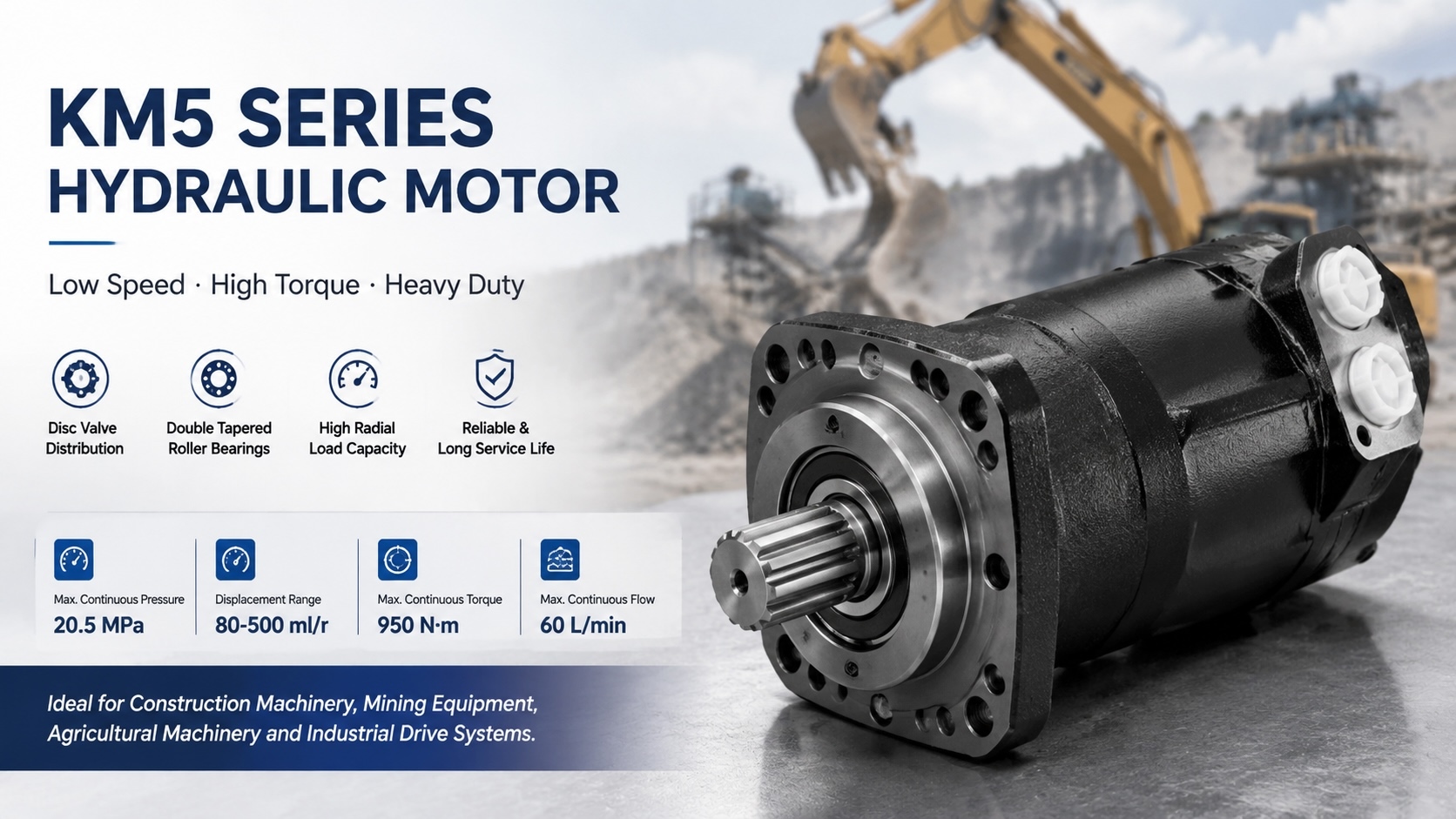 Latest company blogs about Come selezionare un motore idraulico LSHT per applicazioni industriali pesanti
