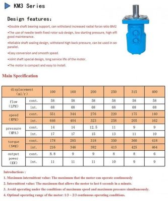 comprare Il freno idraulico KM3 va in automobile 100ML/R che perfora Rig Motor Low Noise online manufacture